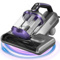 Colesy Mattress Vacuum 16Kpa Suction Mattress Vacuum Cleaner with UV & Ultrasonic High Heating Handheld Bed Vacuum 500W Powerful Bed Vacuum Cleaner with Double Cup for Dust & Pet Hair